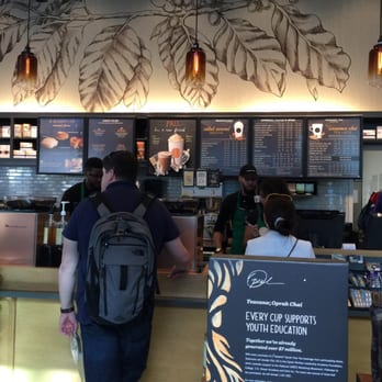 Starbucks - Typical hoard of caffeine seekers - Coffee & Tea Near Me - Oxon Hill, Maryland