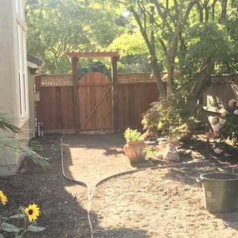 Tomales Bay Landscaping - New beautiful arbor fence - General Contractors Near Me