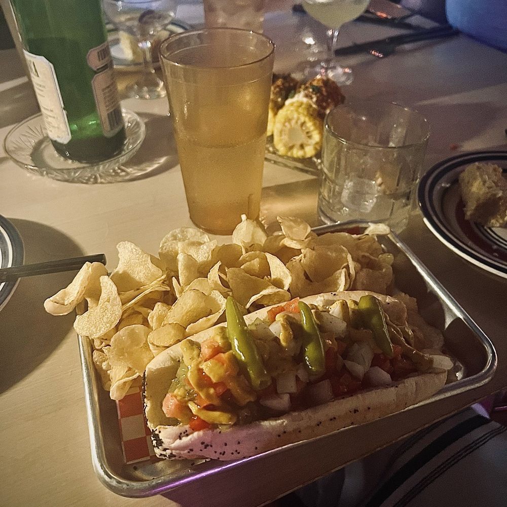Sea Wolf Tybee - Chicago dog - Wine Bars Near Me - Tybee Island, Georgia Sea Wolf Tybee - Chicago dog - Wine Bars Near Me - Tybee Island, Georgia