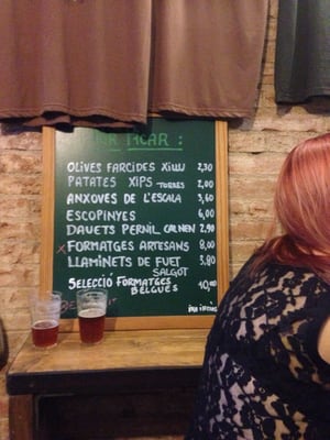Menu photo 3 La Més Petita Barcelona, B
