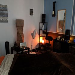Cozy massage room