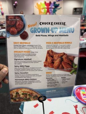 Menu photo 2 Chuck E. Cheese Paramus, NJ