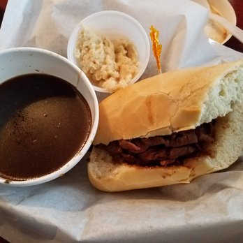 Bastion Brewing - Half Roast Beef Dip for $5.99. - Breweries Near Me - Anacortes, Washington Bastion Brewing - Half Roast Beef Dip for $5.99. - Breweries Near Me - Anacortes, Washington