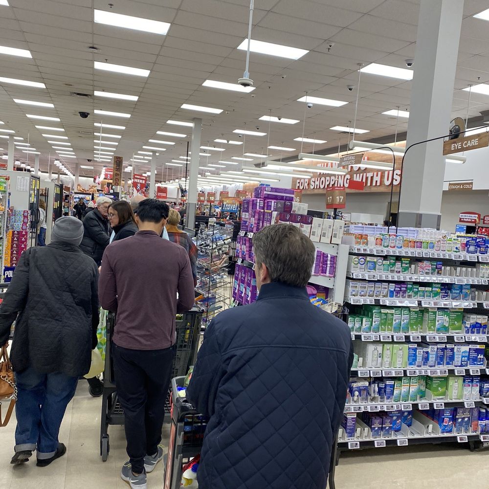 The line is always this long. The line is always this long.