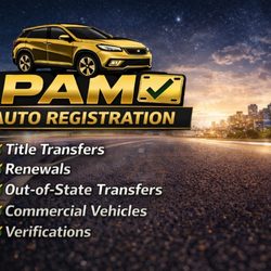 P A M Auto Registration