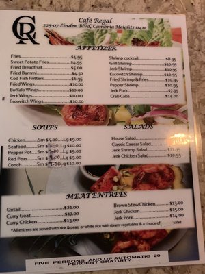 Menu photo 3 Cafe Regal Queens, NY Menu photo 3 Cafe Regal Queens, NY