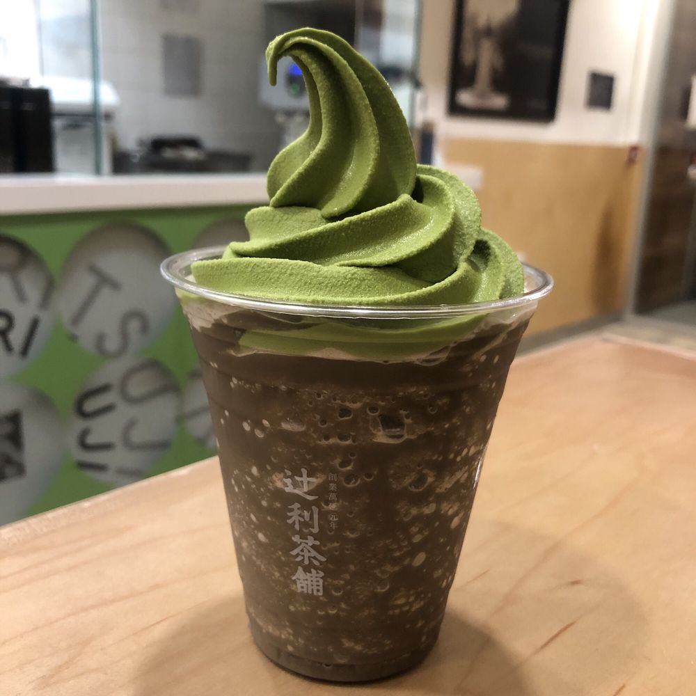 Tsujiri - Hojicha float - Tea Rooms Near Me - Toronto, Ontario Tsujiri - Hojicha float - Tea Rooms Near Me - Toronto, Ontario