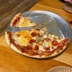 Via Roma Pizza & Mediterranean - Incorrectly prepared pizza