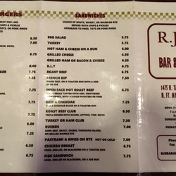 New menu