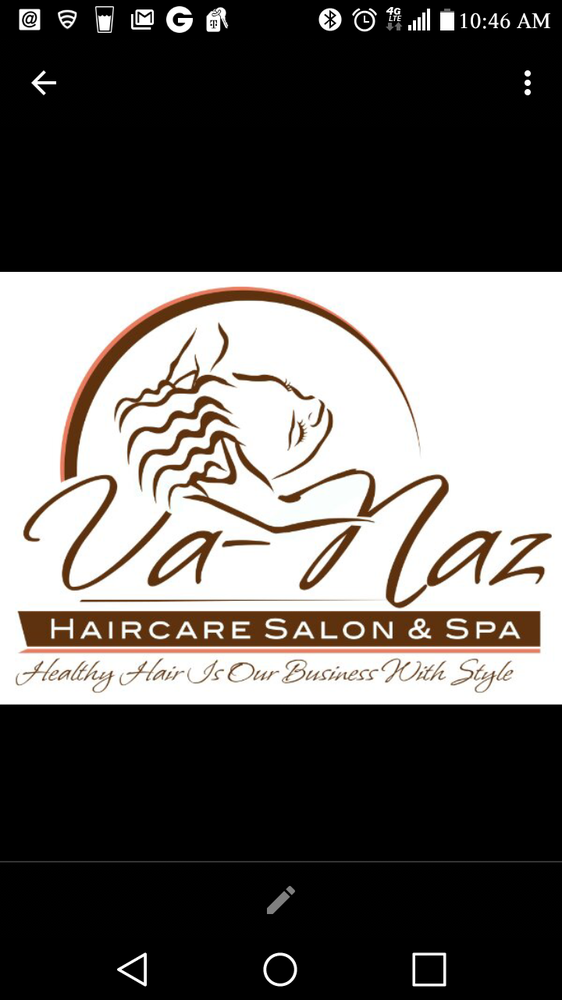 Va-Naz Haircare Salon & Spa Logo