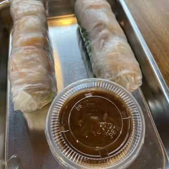 Pham's Kitchen - Fresh pork and shrimp spring rolls with peanut dipping sauce - Vietnamese Near Me - Cheektowaga, New York Pham's Kitchen - Fresh pork and shrimp spring rolls with peanut dipping sauce - Vietnamese Near Me - Cheektowaga, New York