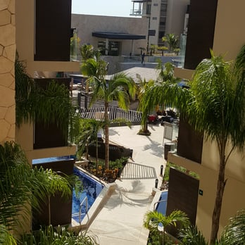 Bar Hideaway - Outside my 3rd floor room door.  Resort is open & beautiful - Cocktail Bars Near Me - Cancún, ROO