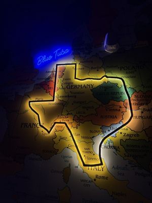 Blue Tuba by null Blue Tuba by null