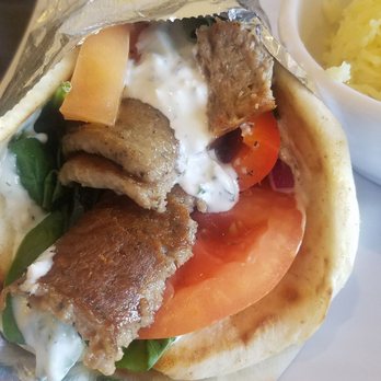 Acropolis - Mediterranean wrap with gyro - Greek Near Me - Harker Heights, Texas Acropolis - Mediterranean wrap with gyro - Greek Near Me - Harker Heights, Texas