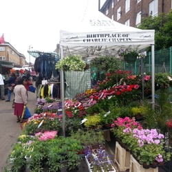 East Street Market - Charlie Chaplin's birthplace (according to this seller)