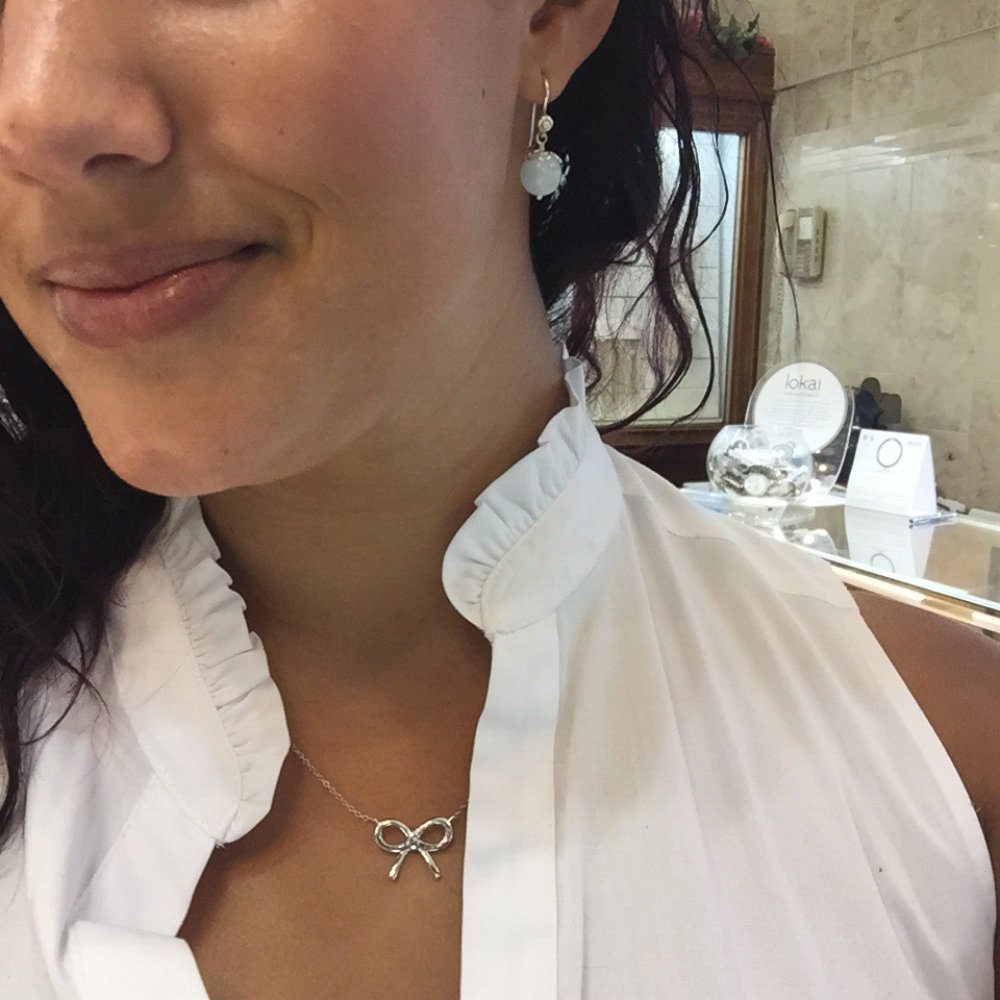 Graeber Jewelers - New pandora earrings and a bow necklace - Jewelry Near Me - West Seneca, New York