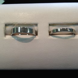 Our wedding rings! Our wedding rings!