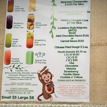 Cong N Go - Drinks - Asian Fusion Near Me - Seaside, California