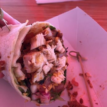 Lodi Tap House - Zoomed in Buffalo wrap, very not traditionally buffalo - American Near Me - Maple Park, Illinois Lodi Tap House - Zoomed in Buffalo wrap, very not traditionally buffalo - American Near Me - Maple Park, Illinois