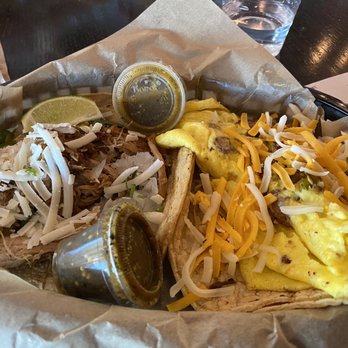 Torchy's Tacos - Green Pork chile, Full monk breakfast, large and in charge! - Tacos Near Me - Houston, Texas Torchy's Tacos - Green Pork chile, Full monk breakfast, large and in charge! - Tacos Near Me - Houston, Texas