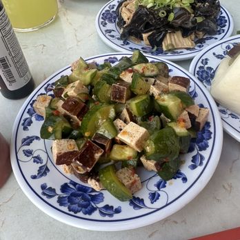 Woon - Cucumber & tofu salad - Chinese Near Me - Los Angeles, California