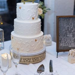 Betty Jane's Bakeshoppe - Disney theme wedding cake