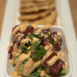 BJ's Restaurant & Brewhouse - The ahi poke appetizer was the perfect portion!