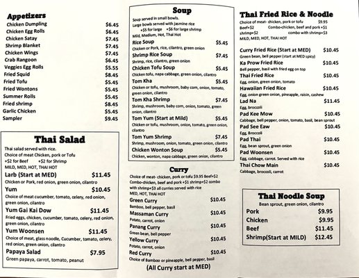 Menu photo 3 Thai Thai Restaurant Killeen, TX Menu photo 3 Thai Thai Restaurant Killeen, TX