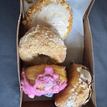 Devi's Donuts and Sweets - Surprise bag on TooGoodToGo app  Cinnamon Crumb Blueberry Smores  Biscoff - Donuts Near Me - Long Beach, California