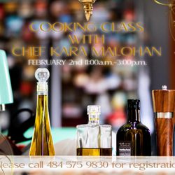 Allan Klein Real Estate Photography - My cooking class flyer. Well done by Allan!
