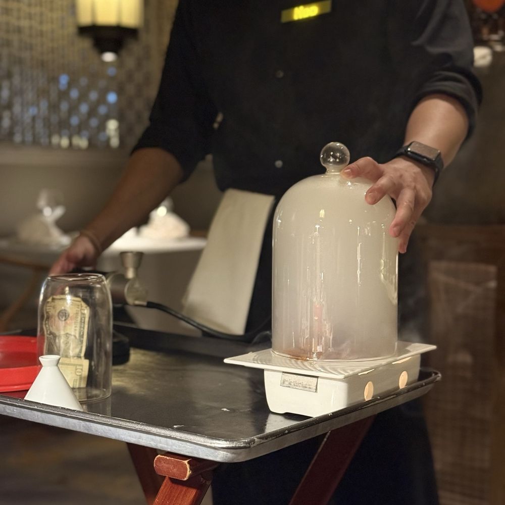 Chang'an - Smoking the duck and apparently a tip jar - Asian Fusion Near Me - Tustin, California Chang'an - Smoking the duck and apparently a tip jar - Asian Fusion Near Me - Tustin, California