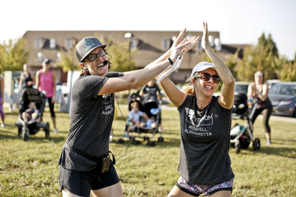 FIT4MOM - Roswell Alpharetta Perimeter Logo