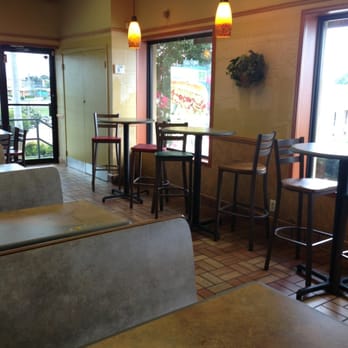 Subway - empty tables and chairs in a restaurant - Sandwiches Near Me - Jackson, Tennessee