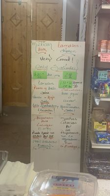 Menu photo 2 Bethlehem Mexican Bakery Clarksville, TN