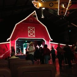 Barn the Dance - Inside dance floor. End of night... So less people.