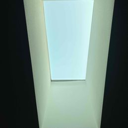 A view from inside. (The skylight is straight. My wall is crooked.) A view from inside. (The skylight is straight. My wall is crooked.)