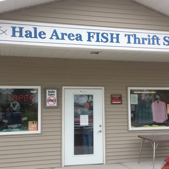 Hale Area Fish Thrift Shoppe - Front of the store! - Thrift Stores Near Me - Iosco, Michigan Hale Area Fish Thrift Shoppe - Front of the store! - Thrift Stores Near Me - Iosco, Michigan