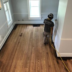 Brother's Hardwood Floors - Affordable hardwood floor refinishing in Central Florida. Heart Pine with long lengths in a historic home in St.Cloud,Florida. Free estimate