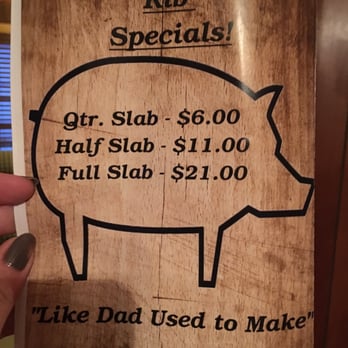 Big Eu'es BBQ - Rib Special. Full slab can feed up to 4 people!!! - Barbeque Near Me - Cuyahoga Falls, Ohio