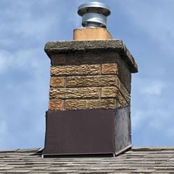 Modern Exterior - Chimney flashing remove and replace..... a masterpiece