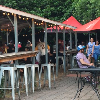 The Landmark Saloon - Backyard patio. - Bars Near Me - Portland, Oregon