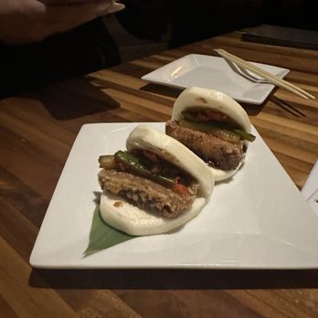 Uni Sushi - Pork Belly Bao Bun - Sushi Bars Near Me - The Woodlands, Texas