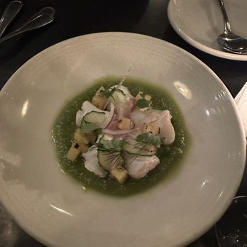 Scales - Halibut ceviche - Seafood Near Me - Portland, Maine Scales - Halibut ceviche - Seafood Near Me - Portland, Maine
