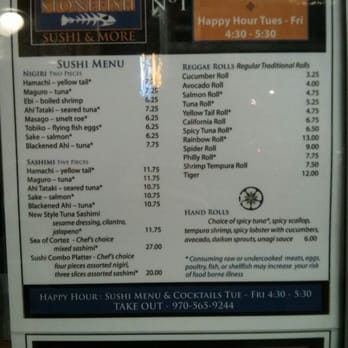 Stonefish Sushi - Menu 1 - Sushi Bars Near Me - Cortez, Colorado Stonefish Sushi - Menu 1 - Sushi Bars Near Me - Cortez, Colorado