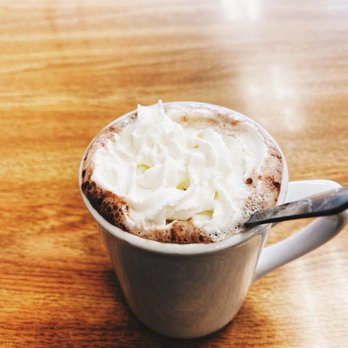 Brooks Cafe - a cup of hot chocolate with whipped cream - American Near Me - Douglassville, Pennsylvania Brooks Cafe - a cup of hot chocolate with whipped cream - American Near Me - Douglassville, Pennsylvania