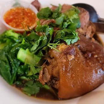 Tony Thai Restaurant - Stewed Pork Leg - Thai Near Me - Houston, Texas Tony Thai Restaurant - Stewed Pork Leg - Thai Near Me - Houston, Texas