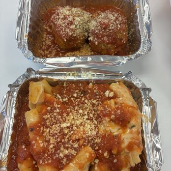 Sbarro - Baked ziti , meatballs - Italian Near Me - White Hills, Arizona