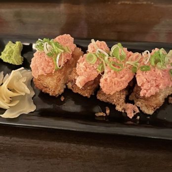 Kochi - Crispy rice with Spicy Tuna - Noodles Near Me - West Hollywood, California Kochi - Crispy rice with Spicy Tuna - Noodles Near Me - West Hollywood, California