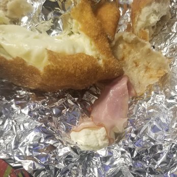 Italian Delight - Tiny piece of ham with cheese. Not even worth $1. So disappointed. - Pizza Near Me - Kansas City, Kansas Italian Delight - Tiny piece of ham with cheese. Not even worth $1. So disappointed. - Pizza Near Me - Kansas City, Kansas