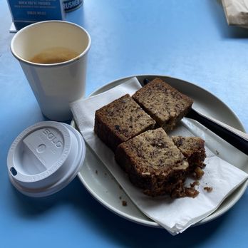 Ciao, Gloria - Cortado and banana, walnut bread. - Cafes Near Me - Brooklyn, New York